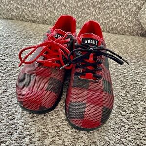 NOBULL Lumberjack Men’s Red and Black Checkered Sneakers
